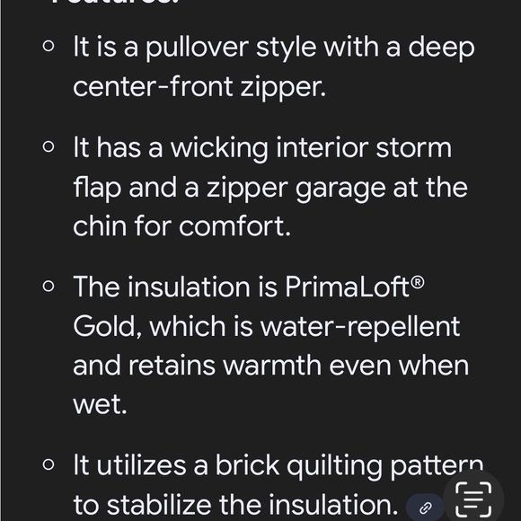 PATAGONIA NANO PUFF 1/2 ZIP PRIMALOFT FILL. GECKO GREEN PULLOVER XL P 24 L 29 - Picture 4 of 13